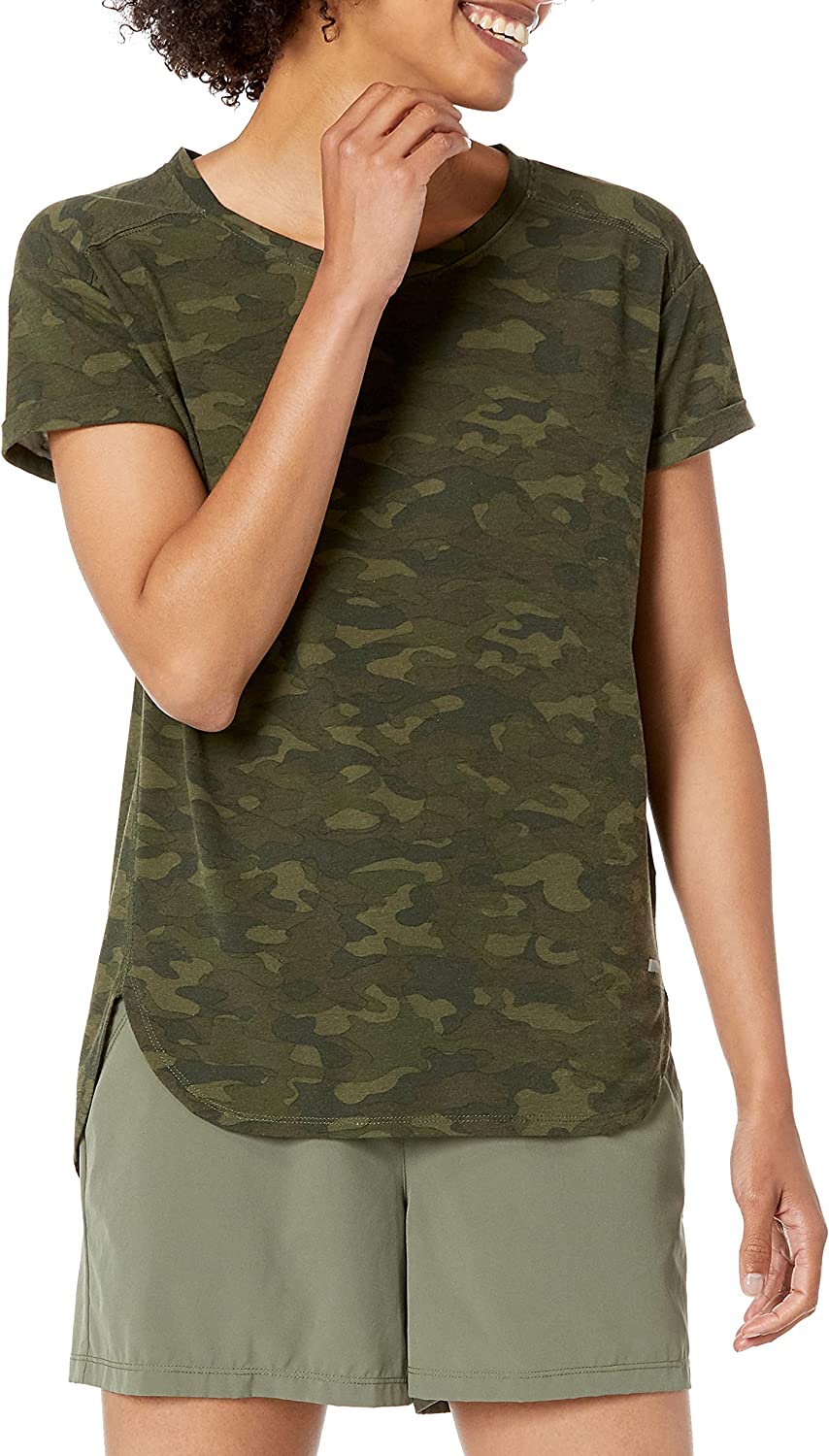 230816040446232_1 Essentials Women's Studio Relaxed-Fit Lightweight Crewneck T-Shirt (Available in Plus Size), Multipacks - Image 1
